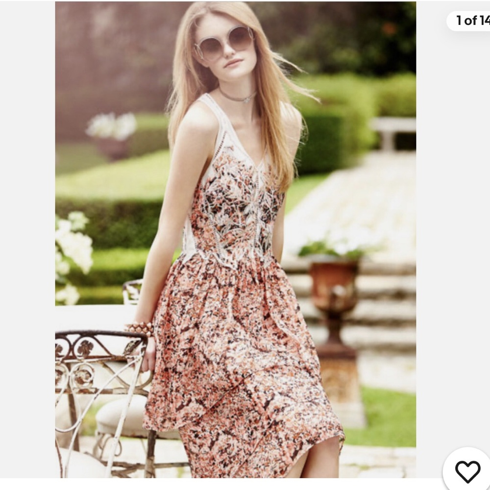 Kobi Halperin Jolene Tiered Midi Dress